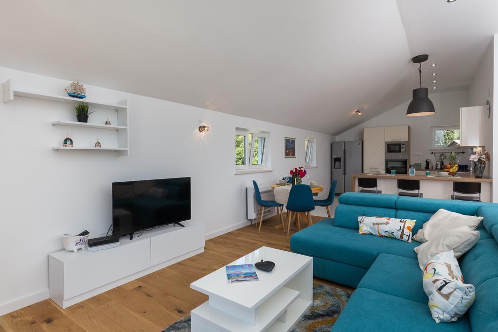 Apartment Green Oase Mlini Bagian luar foto